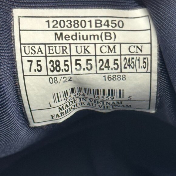 Brooks Ghost 15 Running Shoes Peacoat/Pearl/Salt Air US Women 7.5 - Picture 10 of 10